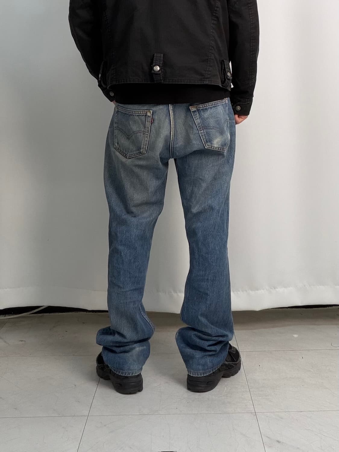 a285) 34 리바이스 90's USA 501 스트레이트 상품이미지3