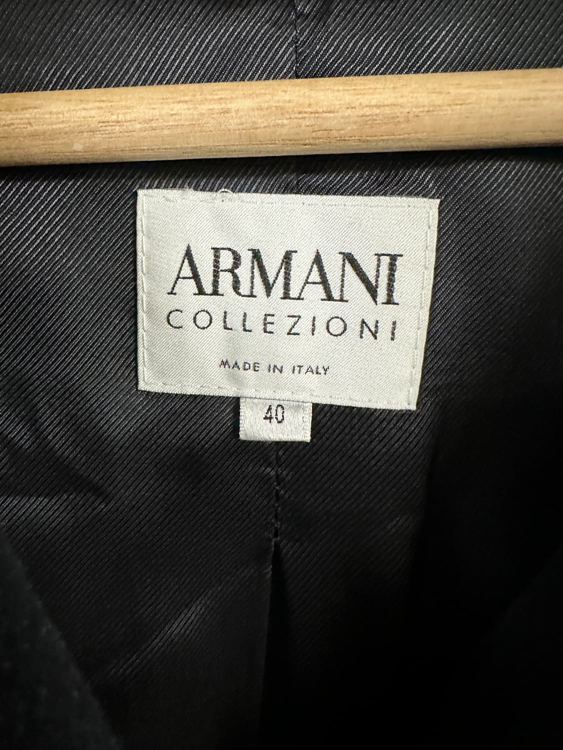 아르마니 꼴레지오니 더블 브레스티드 코트 상품이미지3