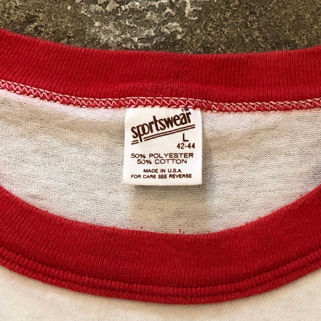 70s~90s Ringer T-shirt-L 상품이미지3