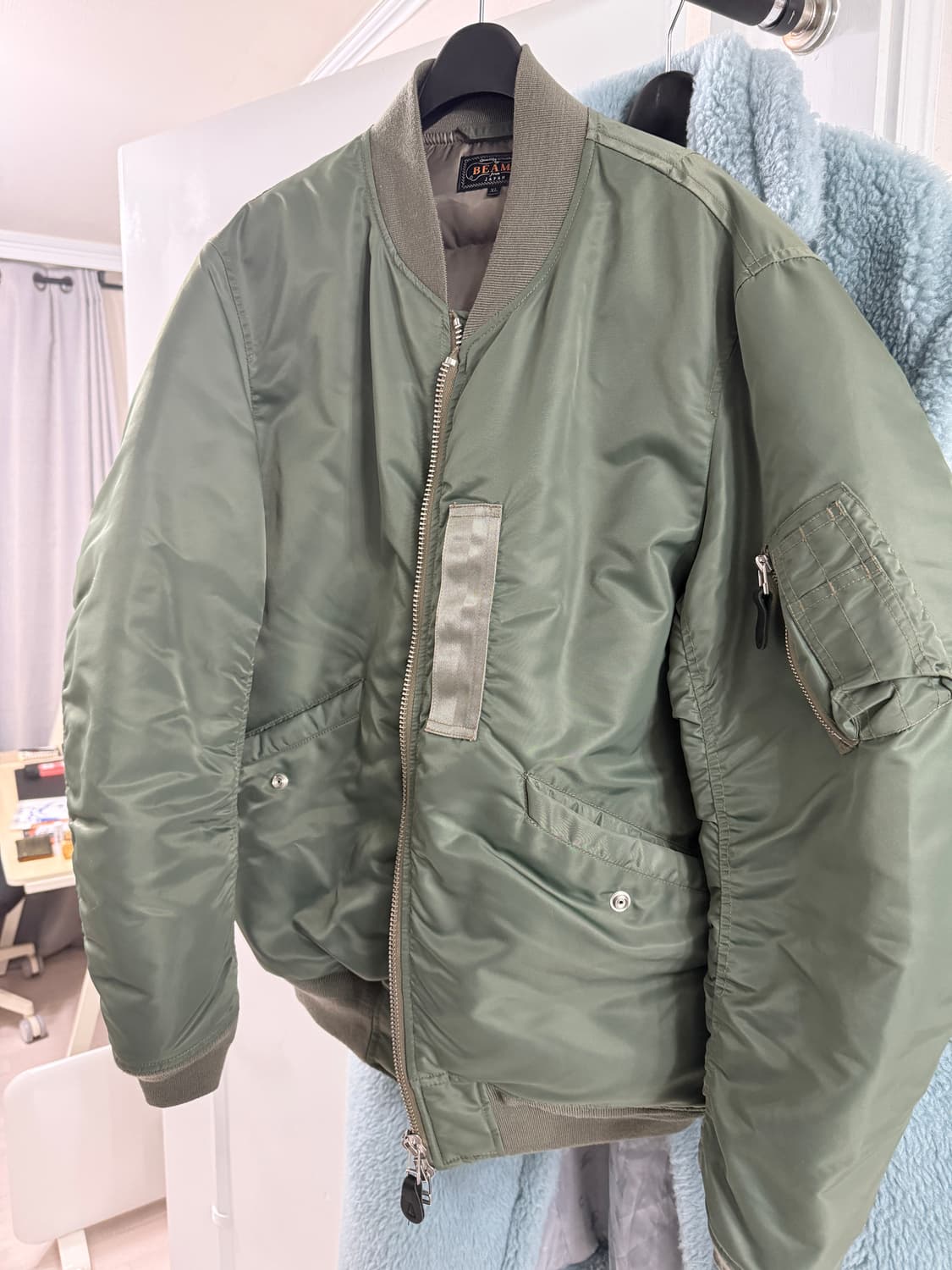 빔즈 beams 구스다운 ma-1 자켓 상품이미지1