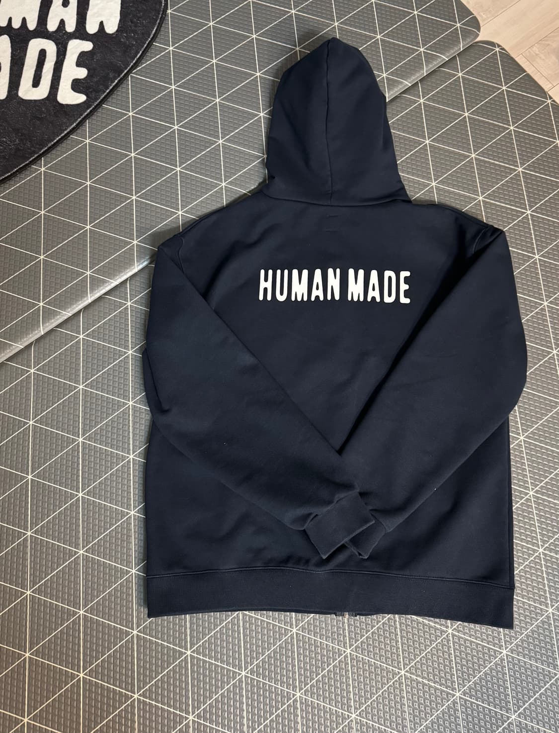 휴먼메이드 후드집업 네이비 L 상품이미지2