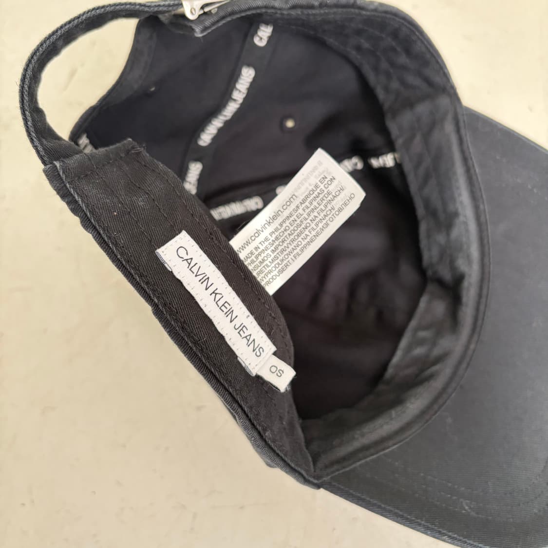 켈빈클라인 진스 빈티지 볼캡 OS 상품이미지7