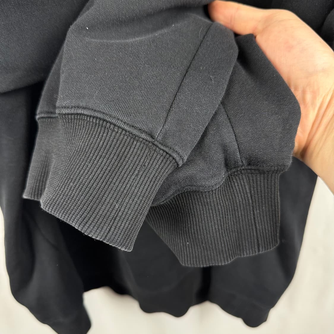 (XL) 스파이더 백로고 후드 티 블랙 상품이미지4