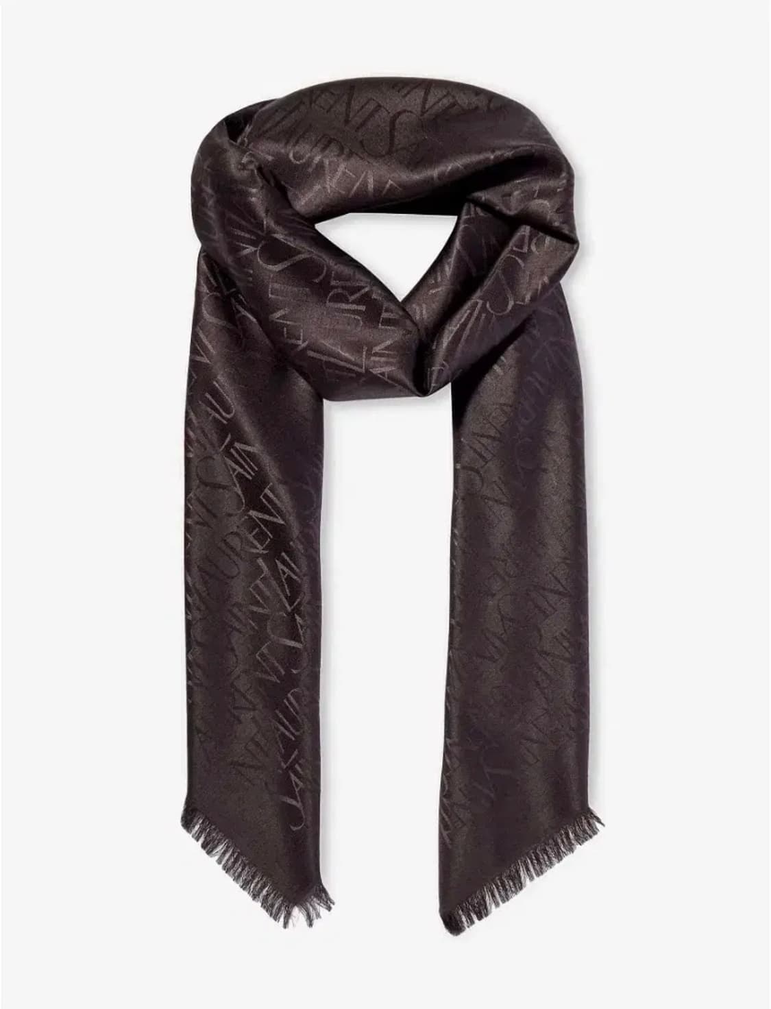 생로랑 울오버 모노그램 실크스카프 상품이미지1