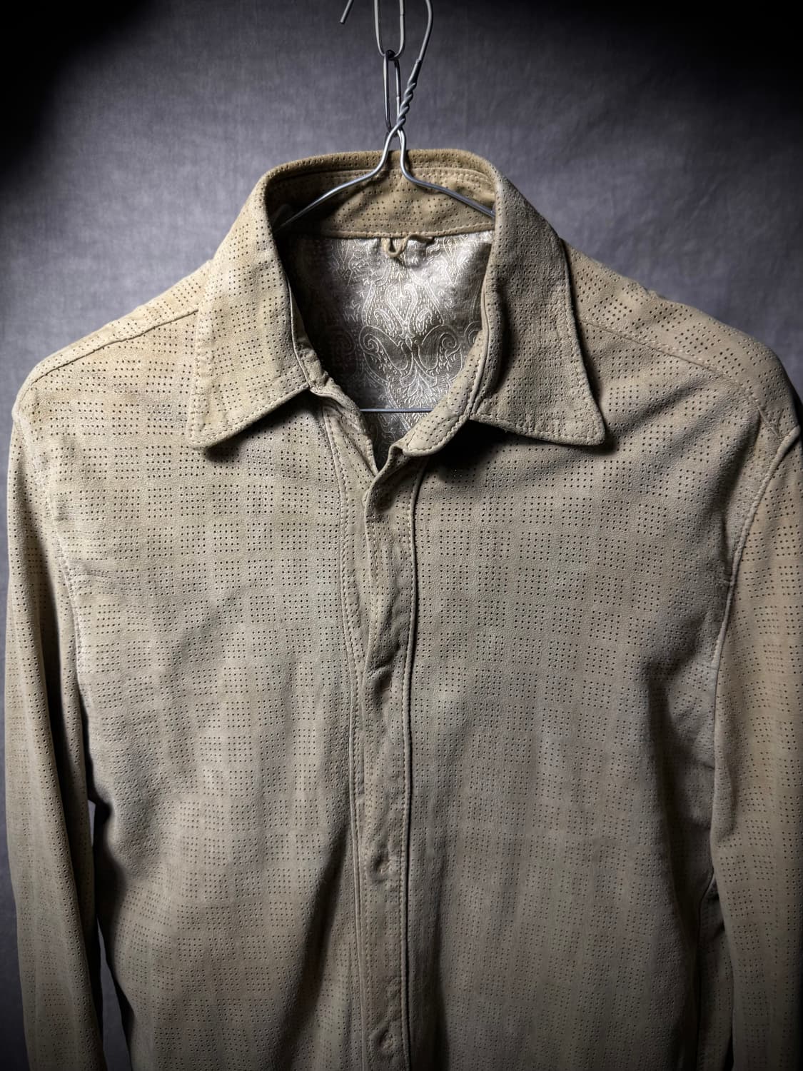 Giorgio Brato Punched Suede Shirt  상품이미지4