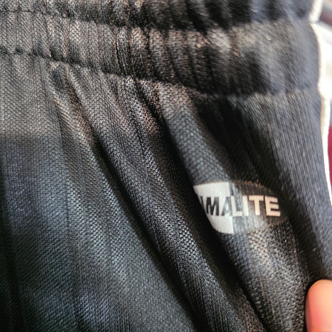 아디다스 00s 블랙 빅로고 져지 롱슬리브 바지 셋업 세트 상품이미지6