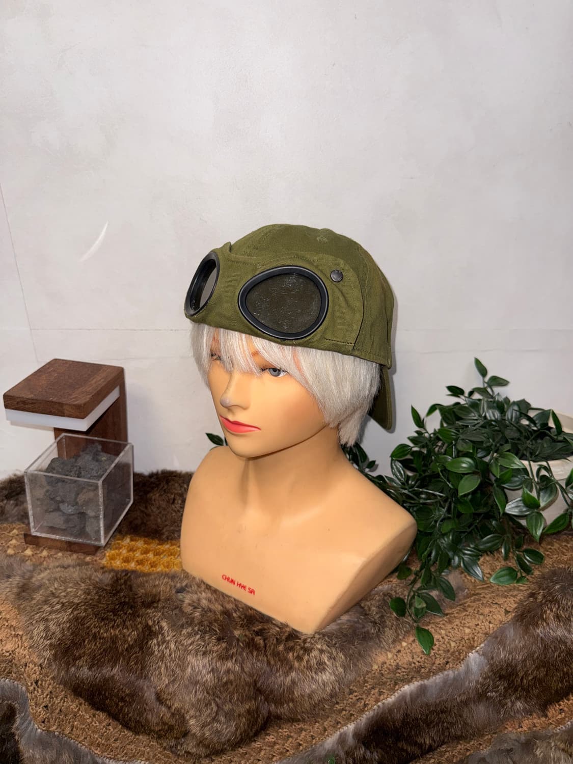 C.P. Company khaki goggle ball cap  상품이미지1