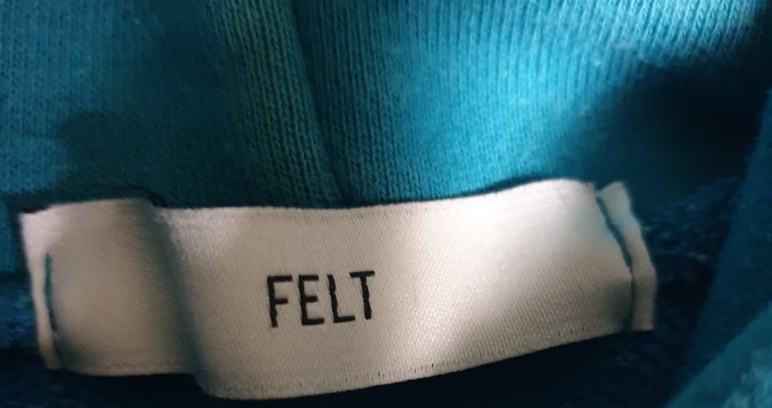 FELT 오버핏 1997 폰트 후드티 (XL) 상품이미지2