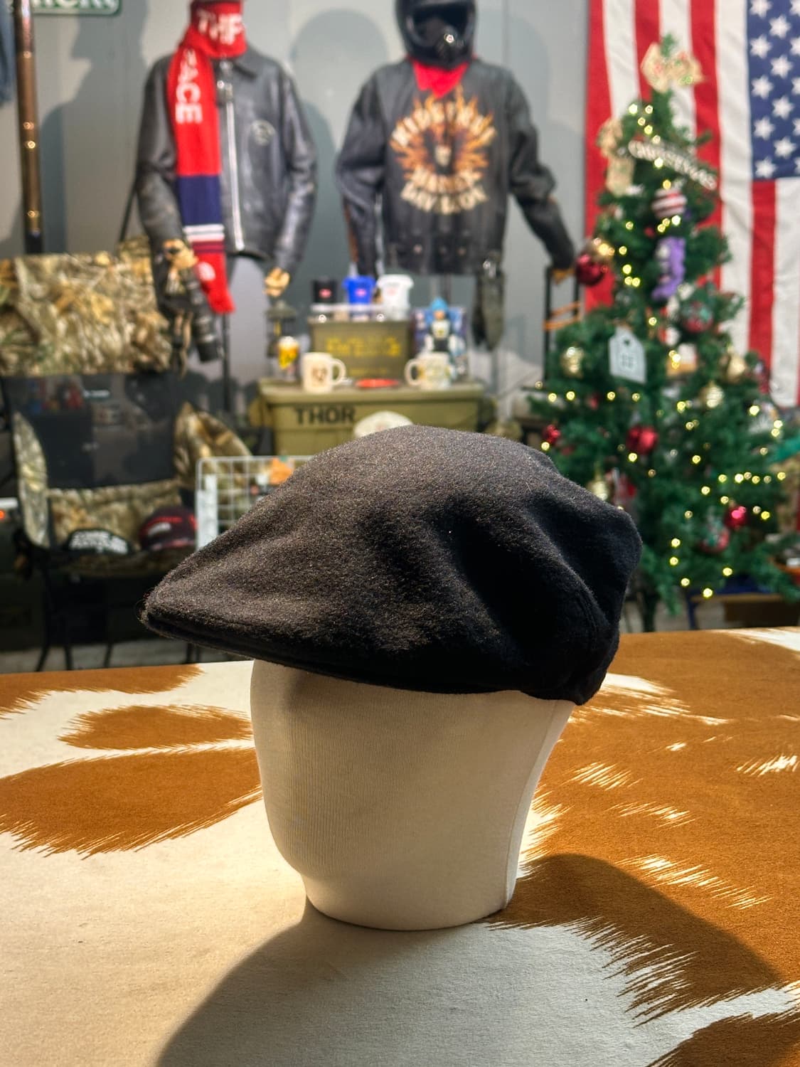 버버리 80s 울 헌팅캡 뉴스보이캡 (60cm) 상품이미지1