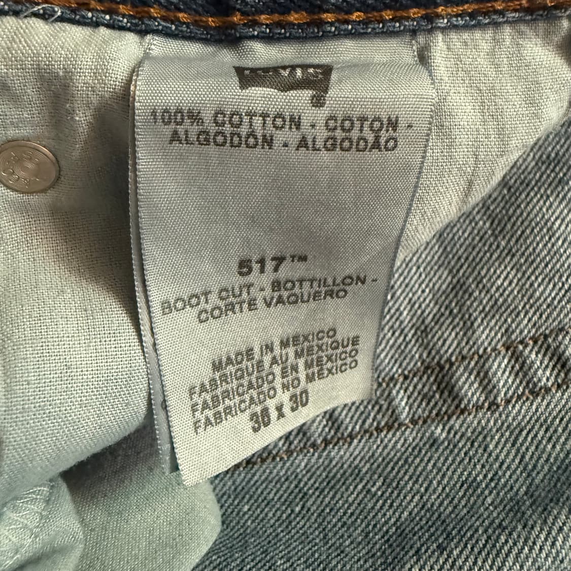 [36] Levi's 리바이스 517 데님 청바지 -4 상품이미지5