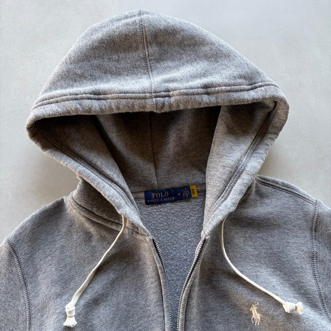 [M]폴로 랄프로렌 그레이 기모 후드집업  상품이미지6