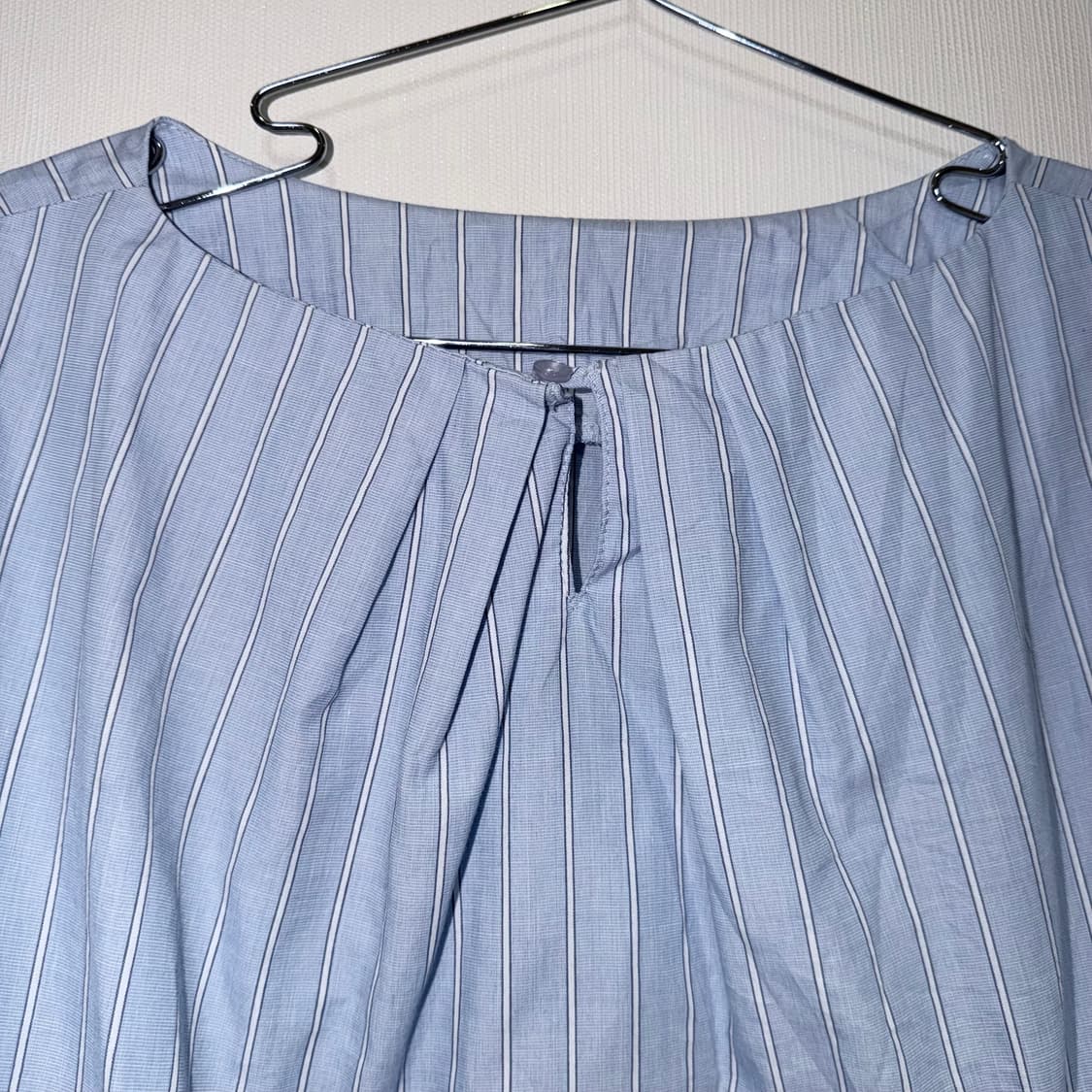 Japanese vintage blue blouse 상품이미지2