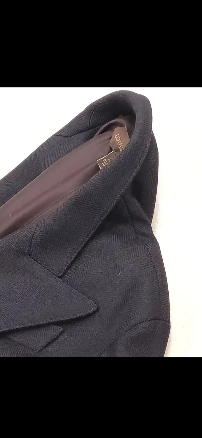 LOUIS VUITTON HARRINGBONE OVERSIZED COAT 상품이미지5