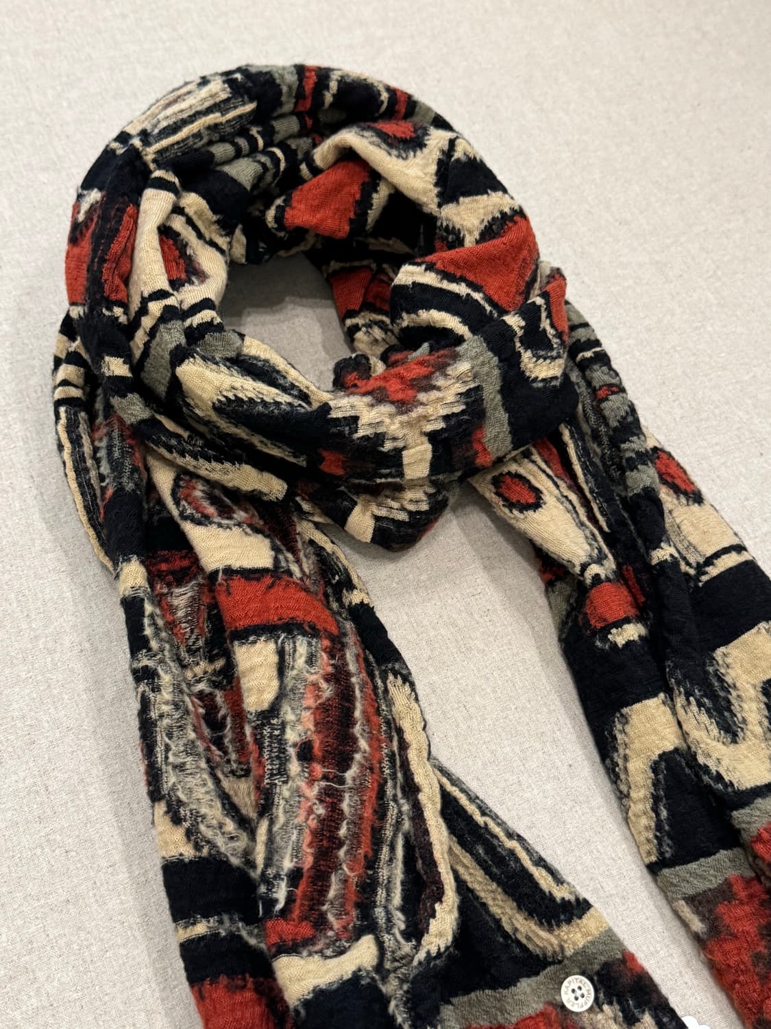 캐피탈 알라스카 레이븐 축융 울 머플러 상품이미지2