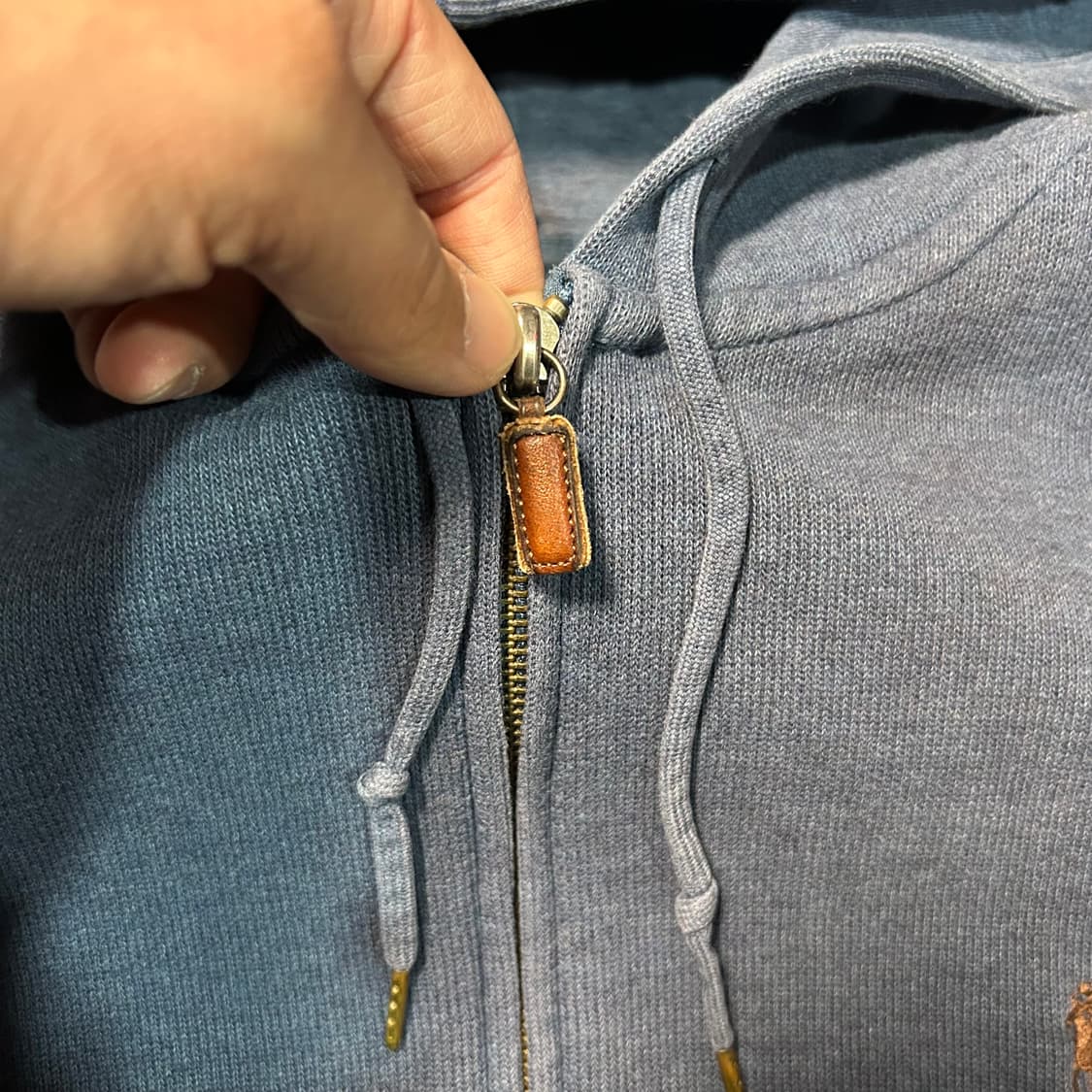 [XL] 폴로 랄프로렌 스몰 포니 크롭 후드 집업 상품이미지3