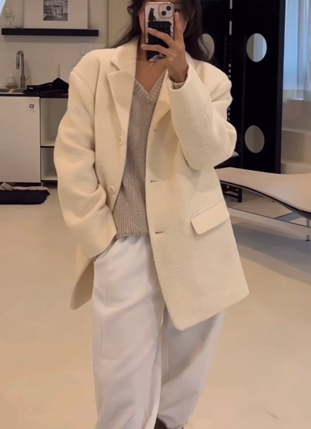 레터 테디코트 상품이미지2