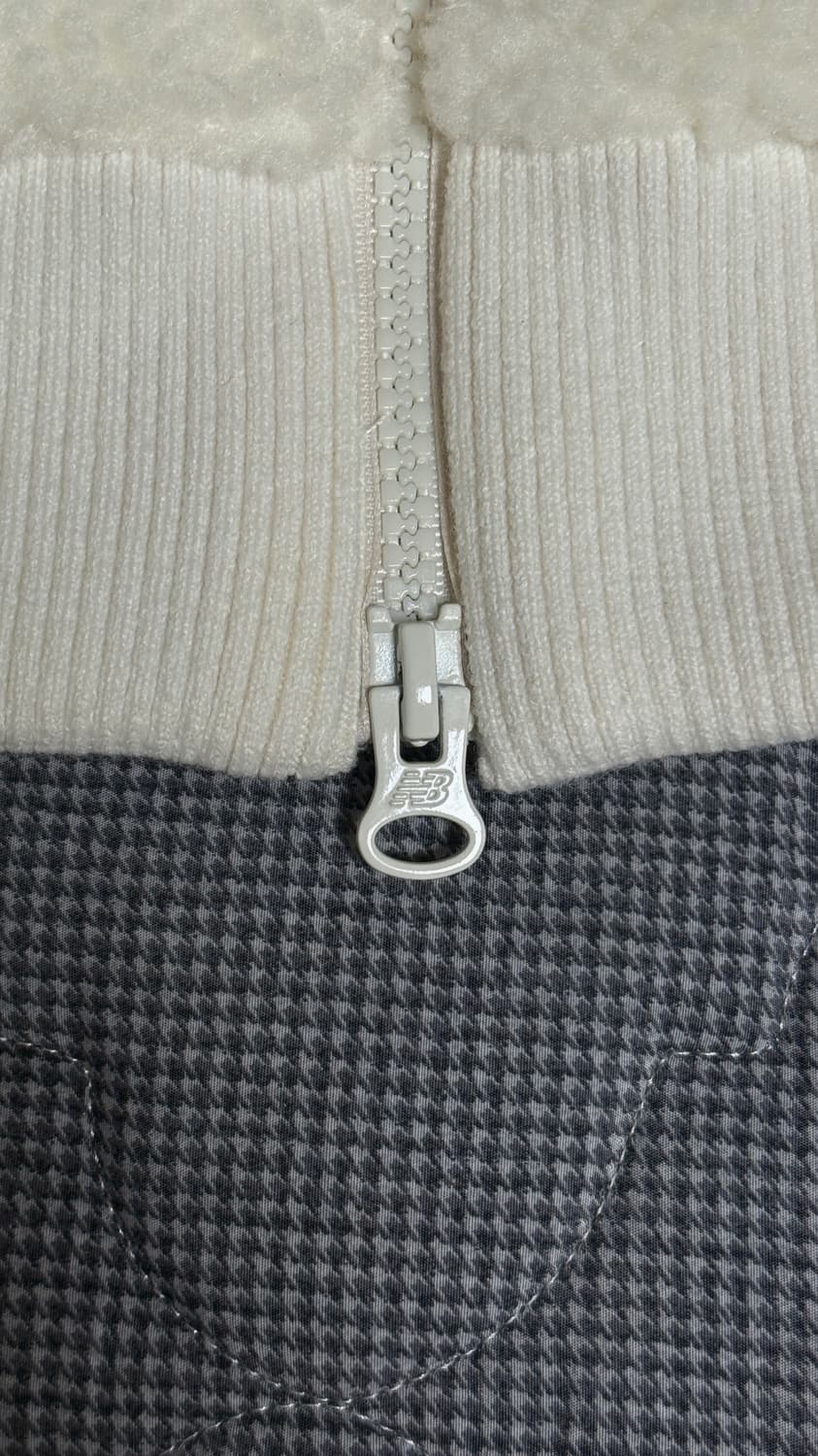 뉴발란스 플리스 크롭 투웨이 자켓 상품이미지5