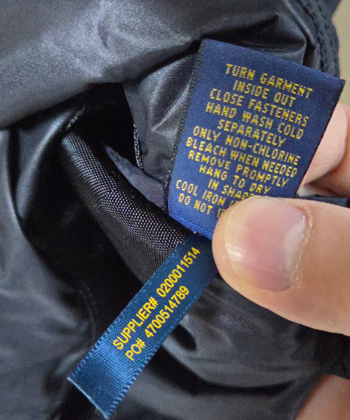 (착샷) 폴로 랄프로렌 유틸리티 나일론 스포츠 자켓 상품이미지6