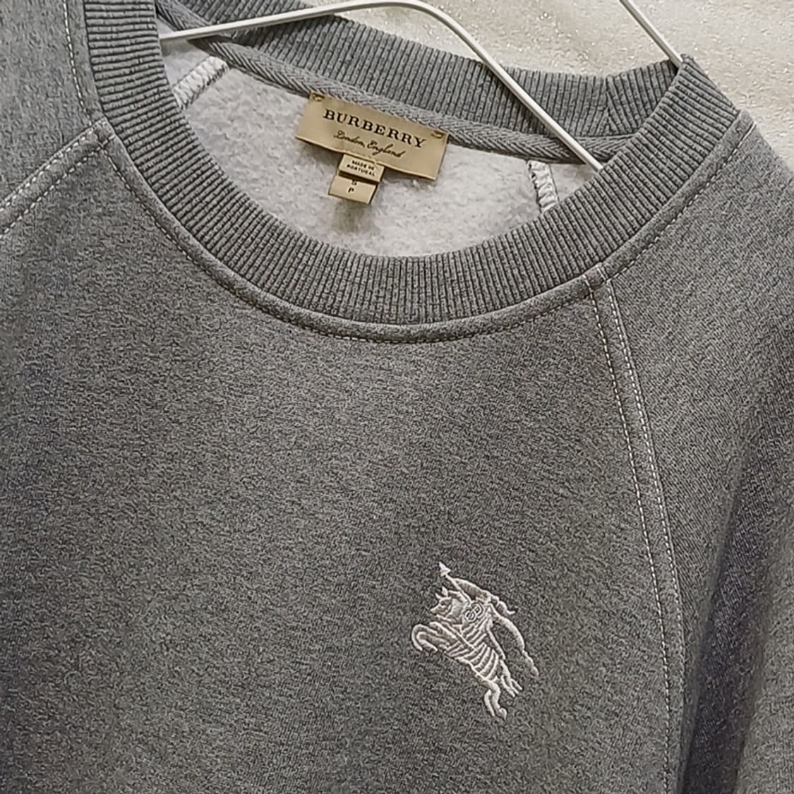 국내 버버리 토르토 기모 맨투맨 라운드 티 여성 XS S 훌륭 사랑봉봉 상품이미지3