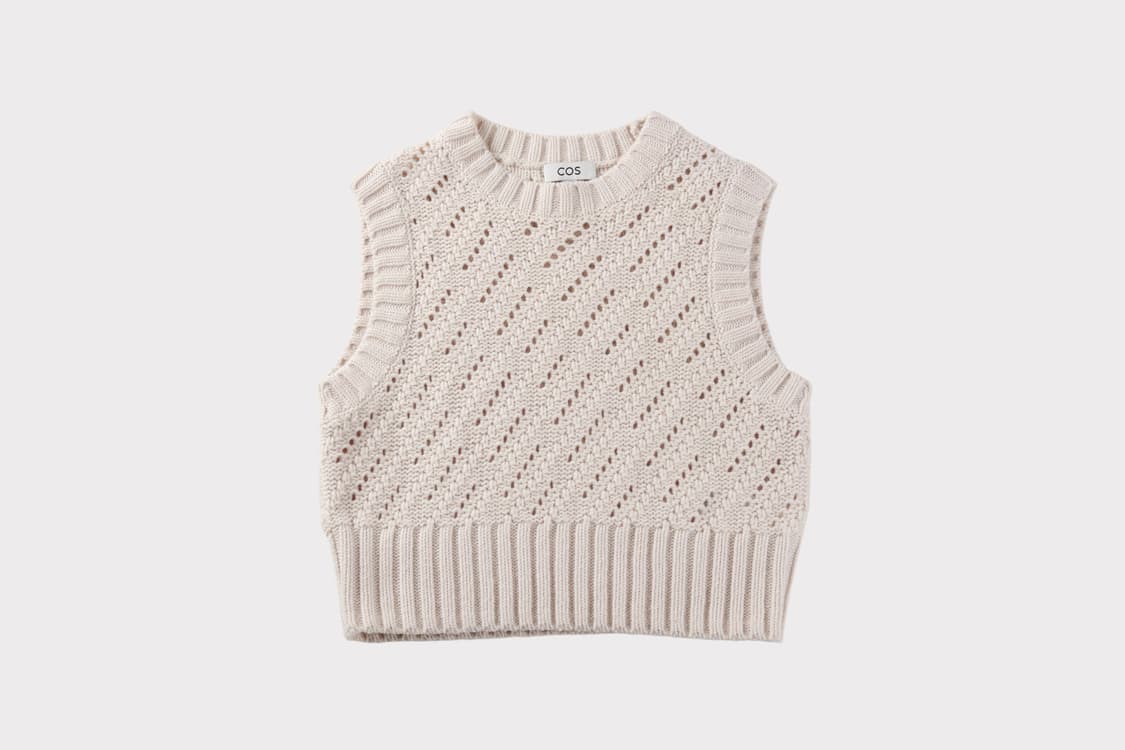 [여성 S] 코스 니트 조끼 상품이미지1