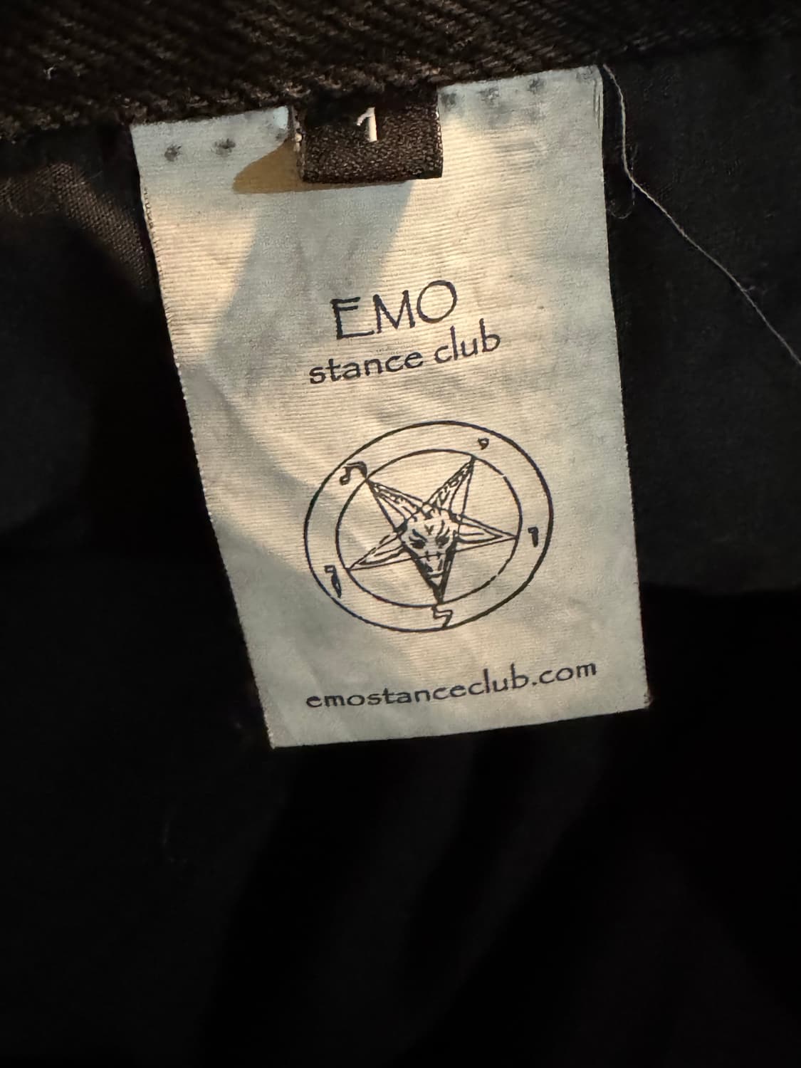 에모스탠스클럽 레더 팬츠 1사이즈 상품이미지5