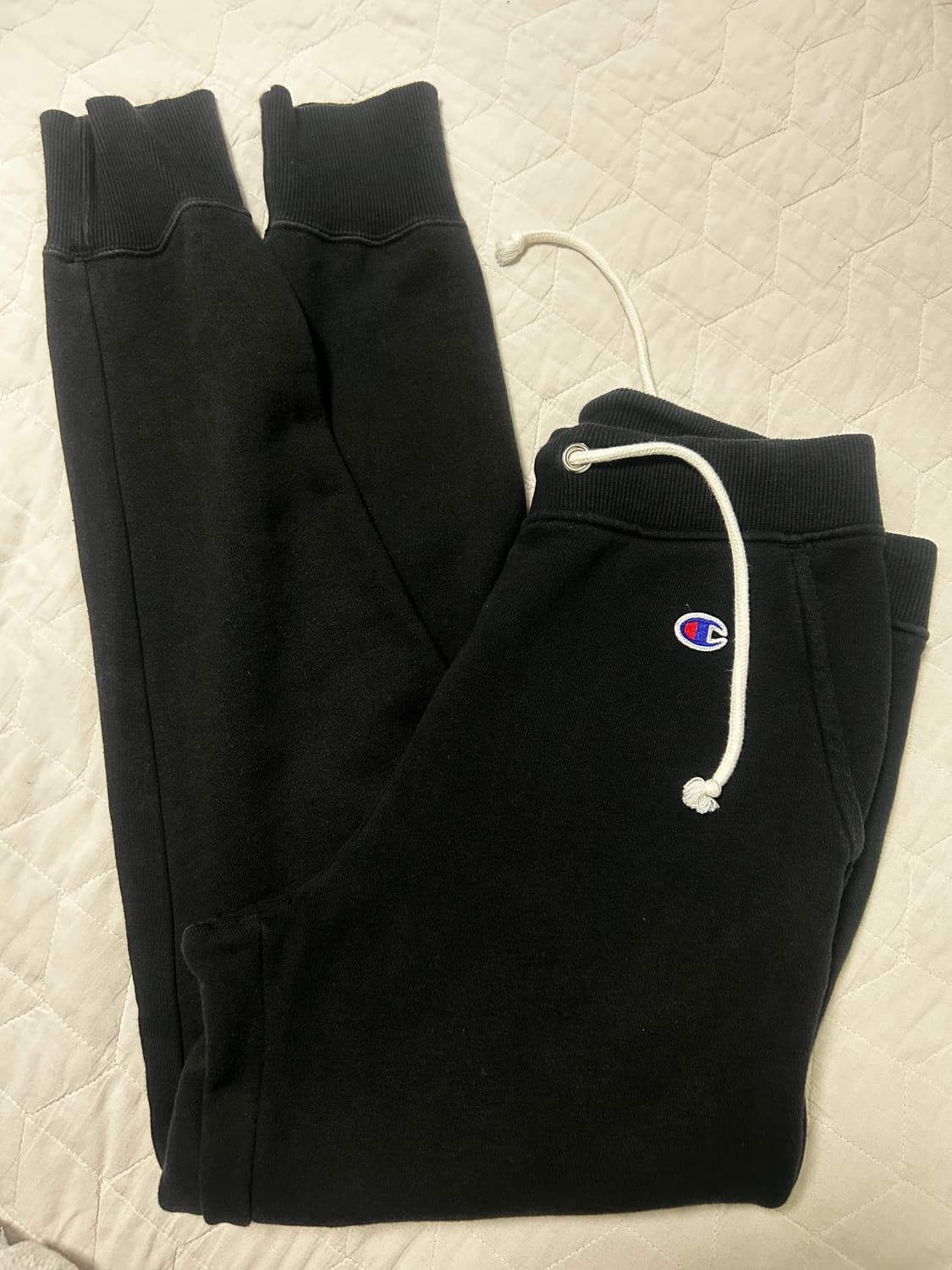 챔피온 기모 조거팬츠 M 사이즈 (블랙) 상품이미지5