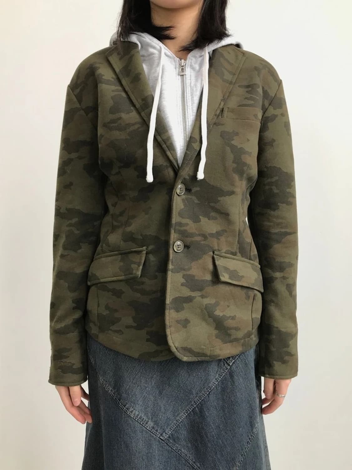 JPN Camouflage Tailored Blazer 상품이미지2