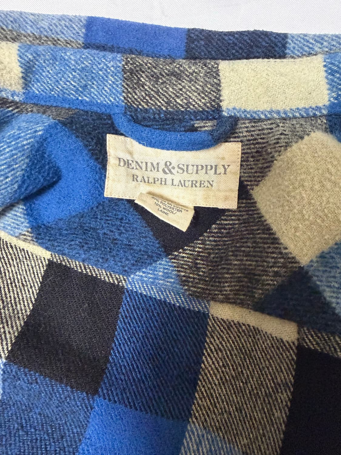 데님앤서플라이 랄프로렌 체크 셔츠/자켓 상품이미지3