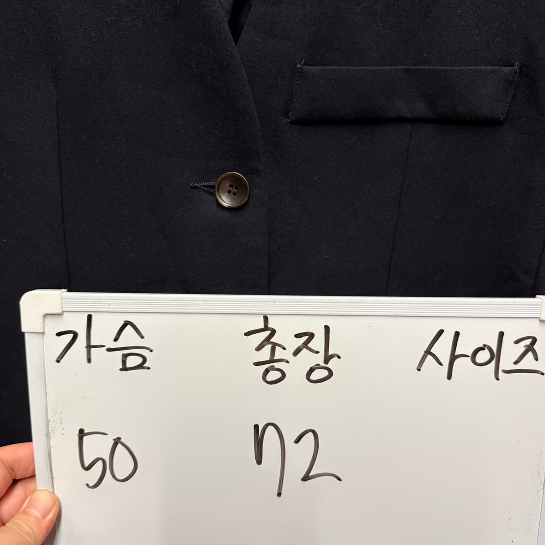커먼유니크 노카라 자켓 상품이미지5