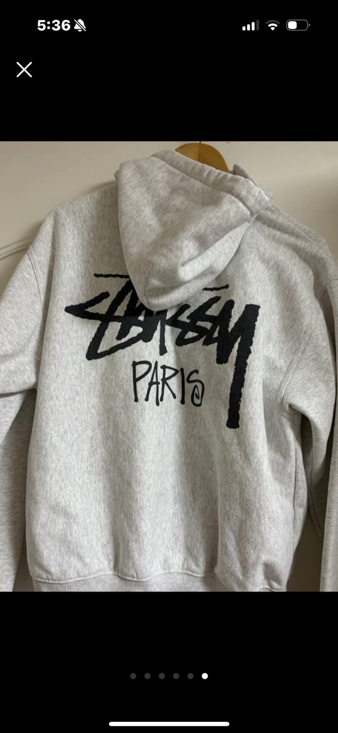 스투시 파리 후드집업 상품이미지6