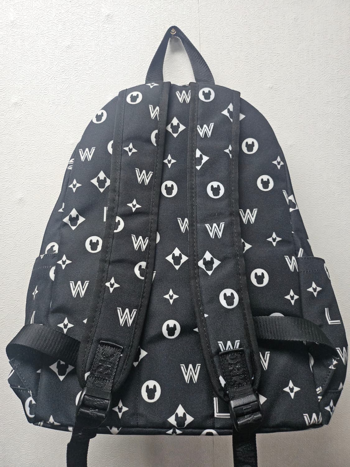 라이프워크 라독 데일리  블랙 패턴 백팩 상품이미지5