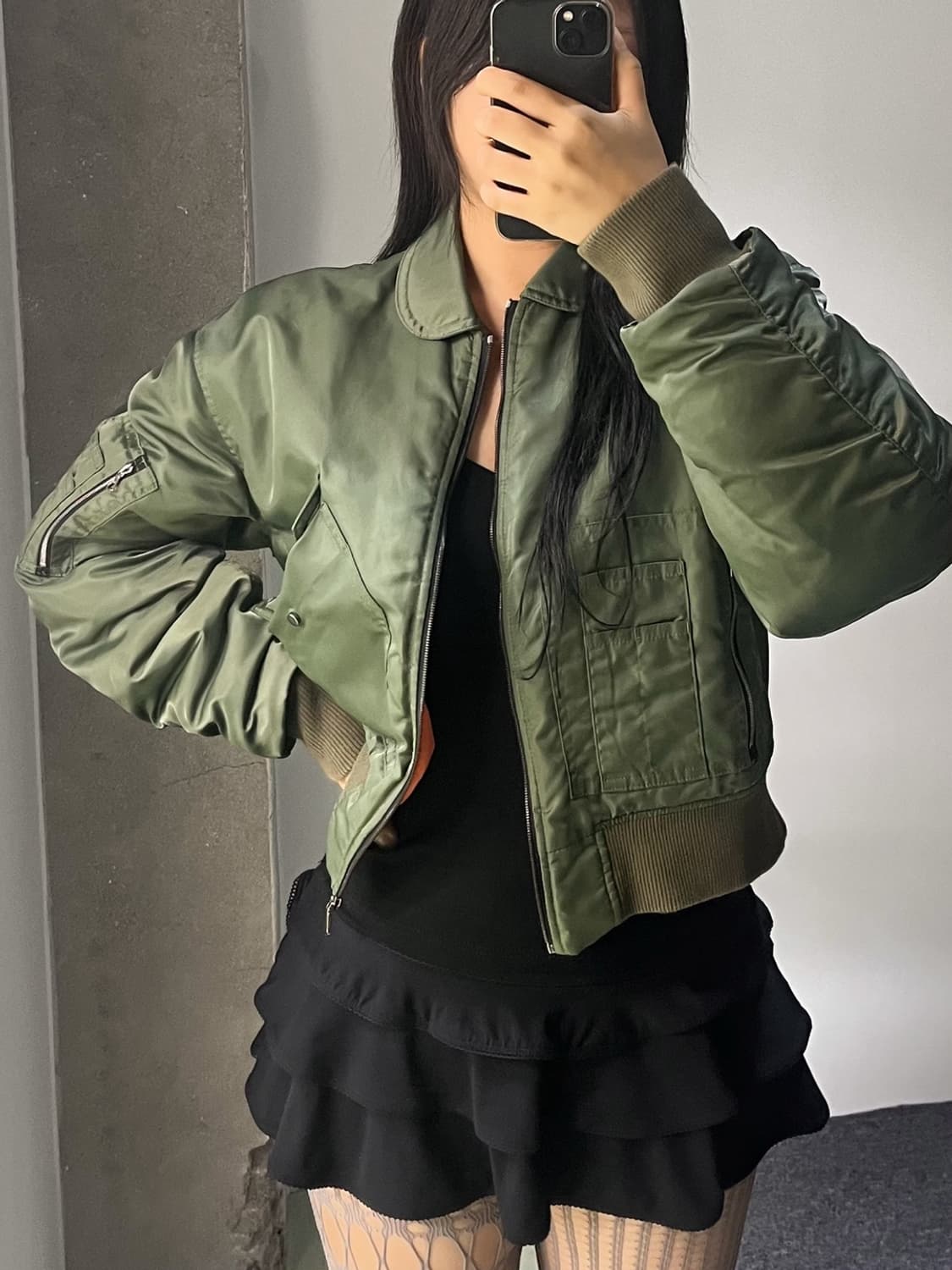앤더슨벨 carlee 봄버 자켓 상품이미지3