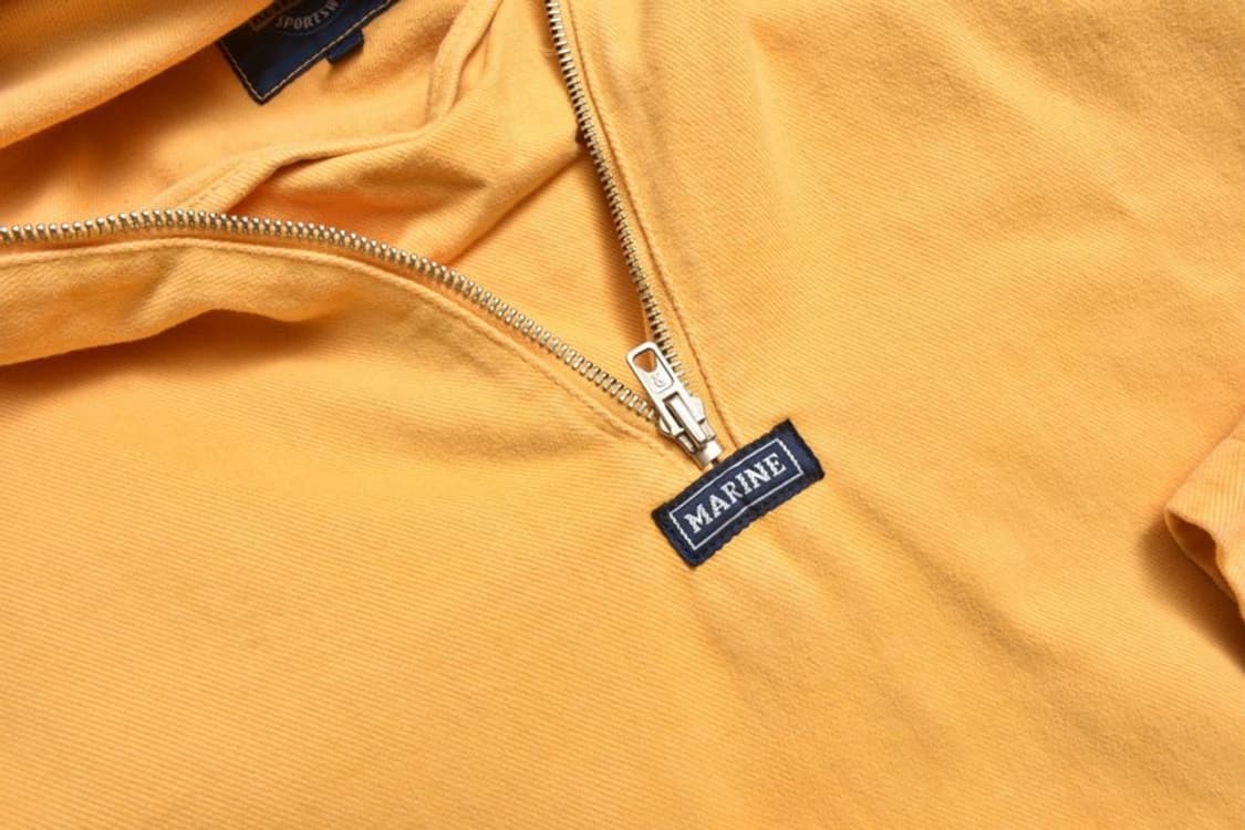 프렌치 코튼 반집업 후드 아노락  상품이미지3