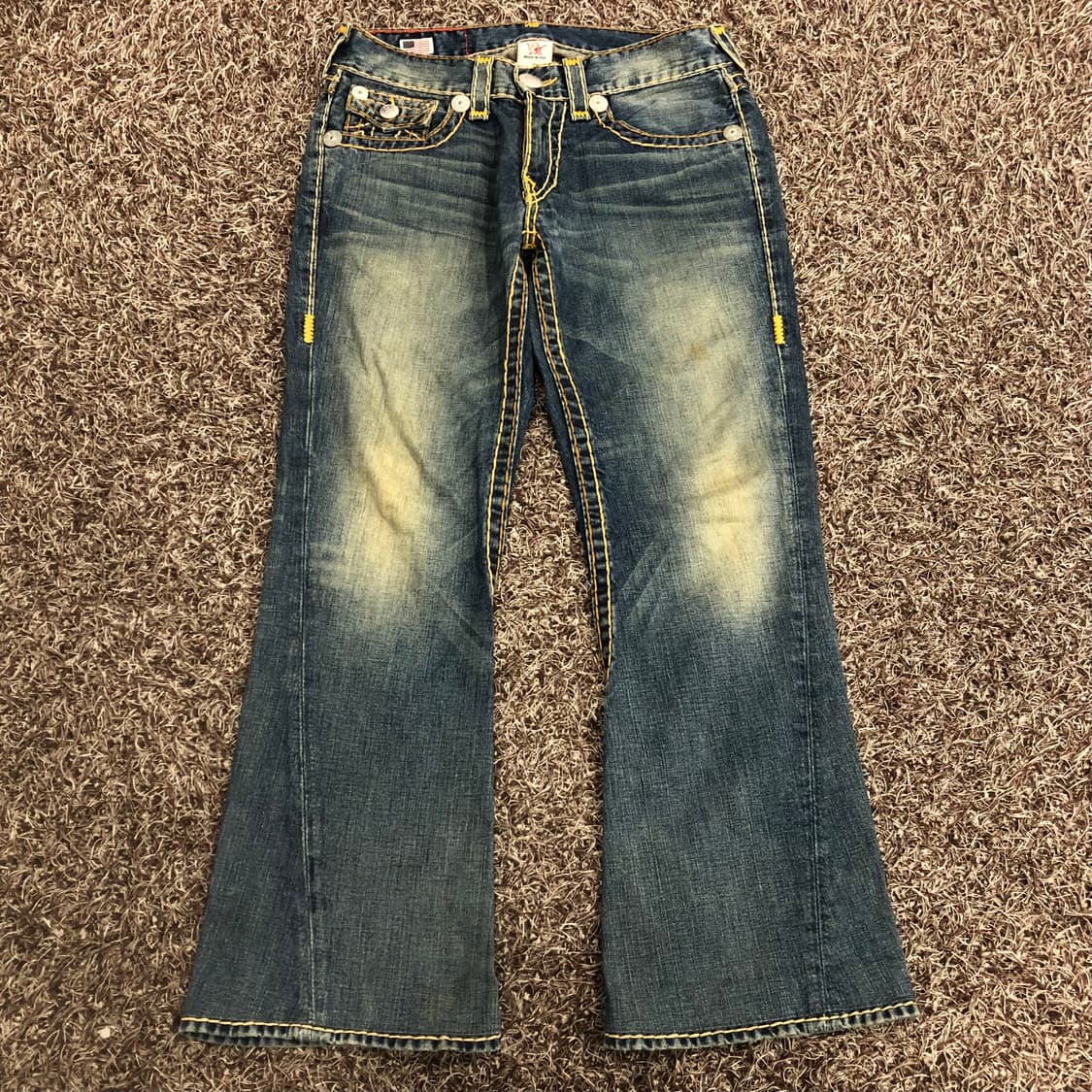 트루릴리전 Joey Super T 조이 슈퍼 티 부츠컷 데님 팬츠 상품이미지2