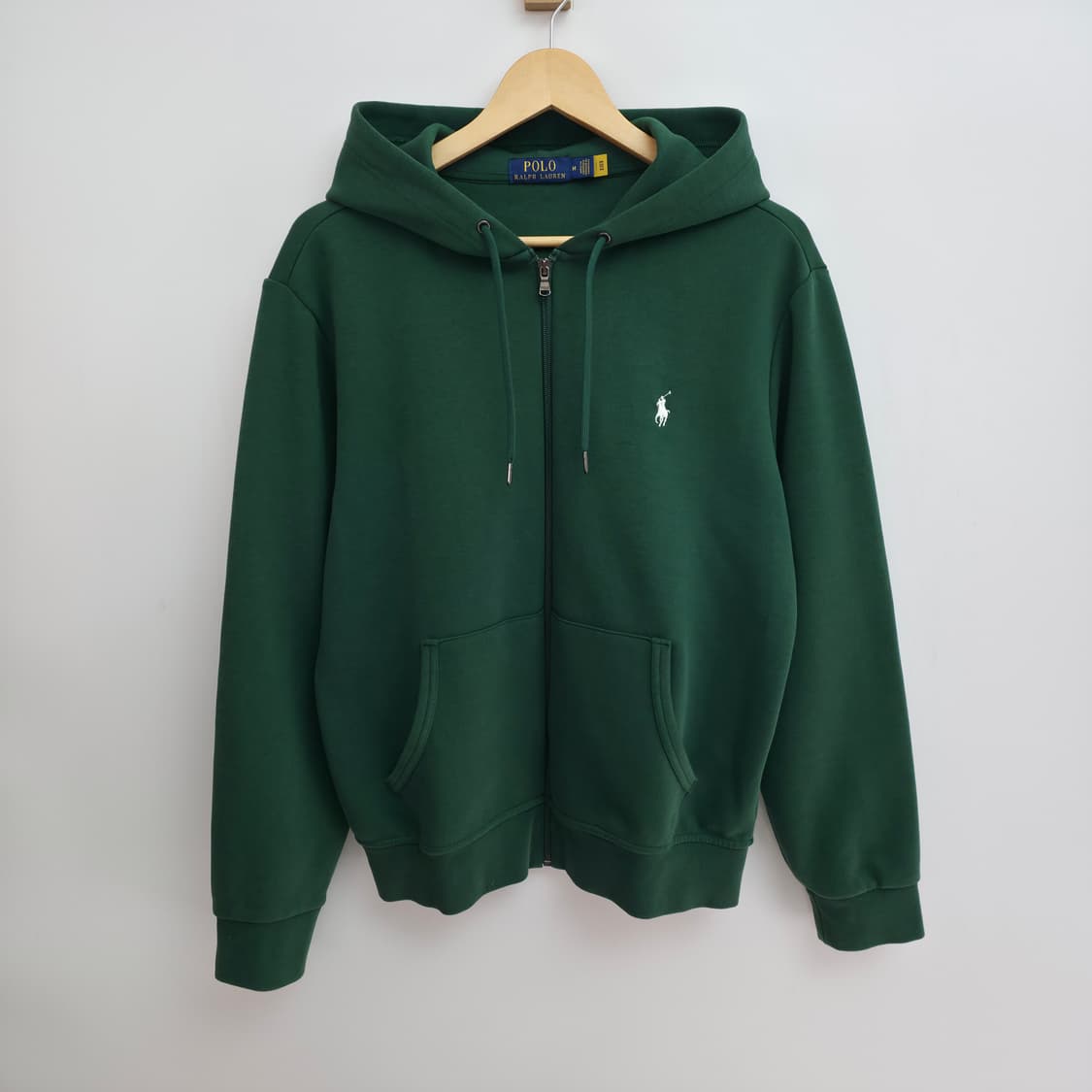 [M] 폴로 랄프로렌 그린 후드집업 신형 큐알택 상품이미지1