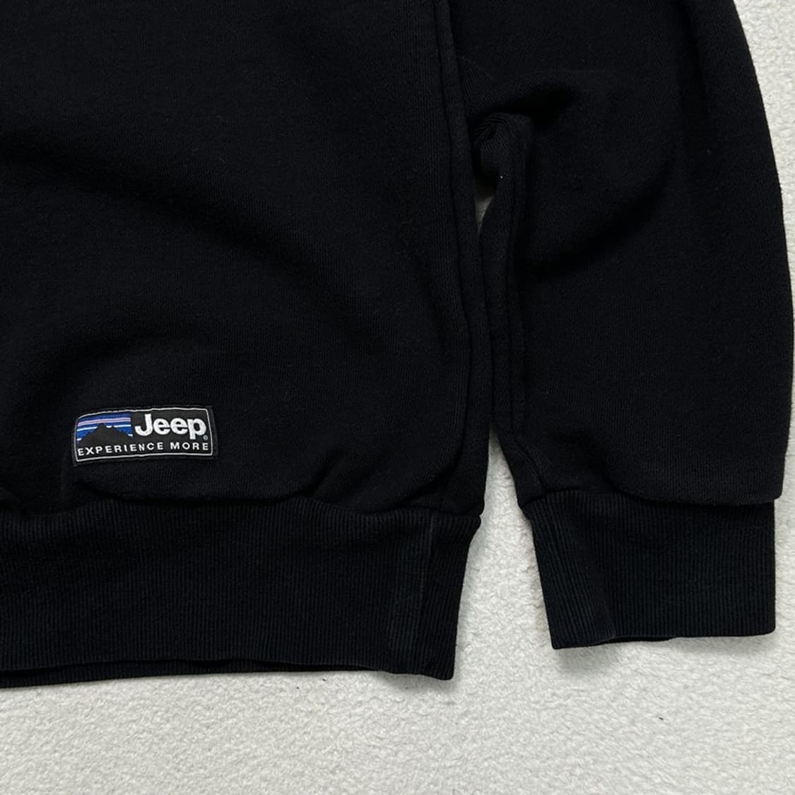 JEEP 자수로고 하프집업 맨투맨 M 상품이미지3