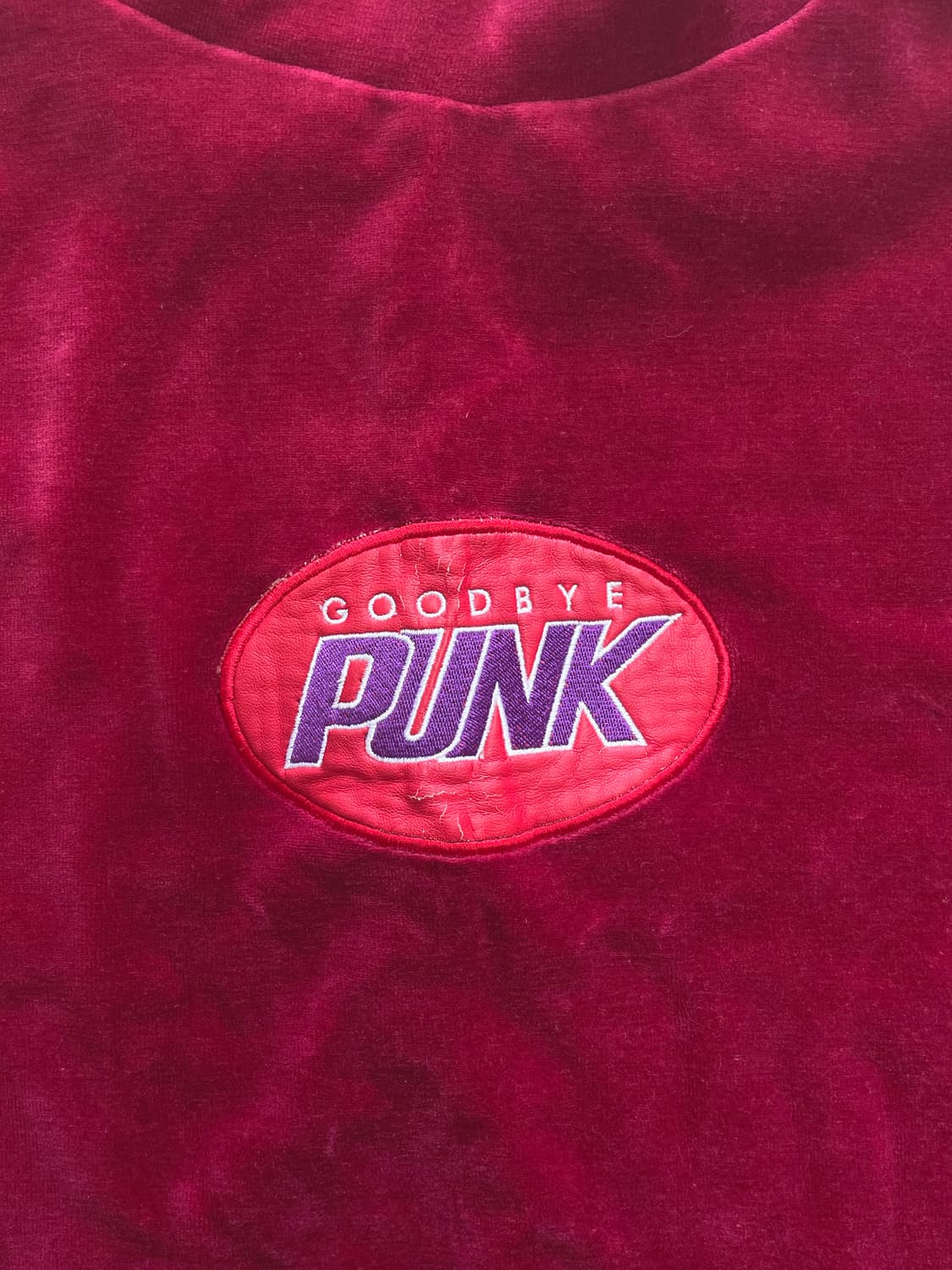 DRINKSCANCODE GOODBYE PUNK 목폴라 니트 탑 상품이미지3