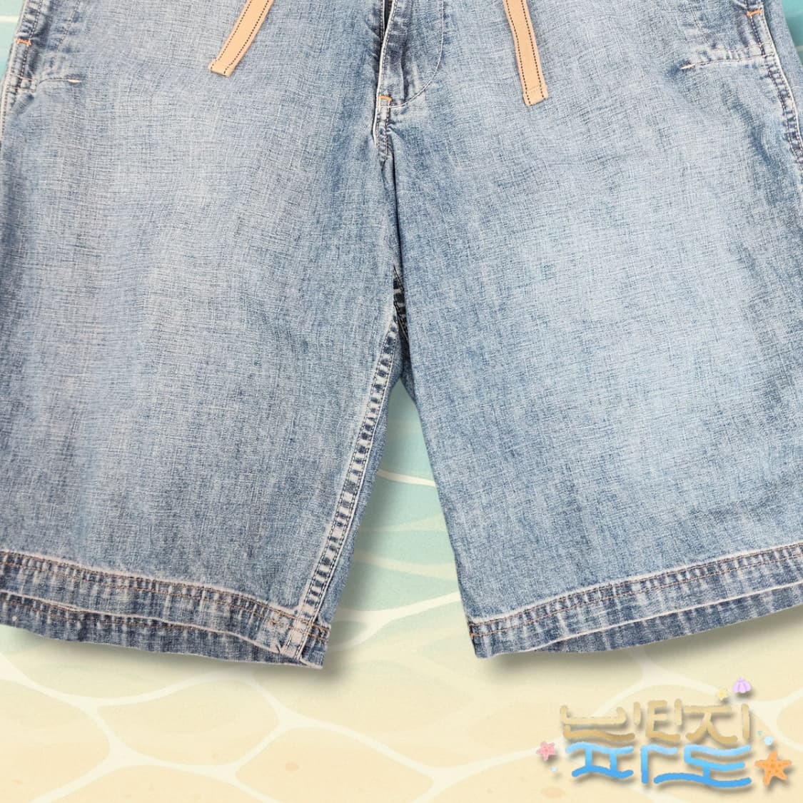 34 POLO 폴로 진스 데님 하프쇼츠 청반바지 상품이미지3