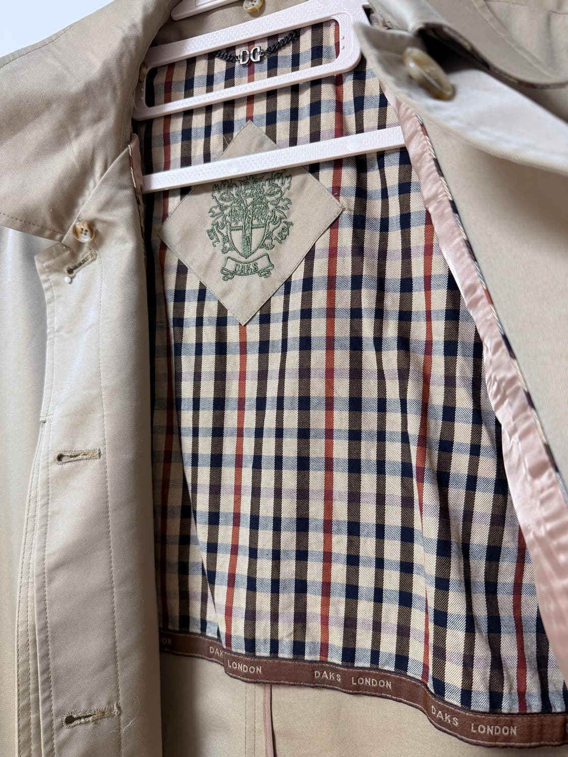 🤎 닥스(DAKS) 정품 클래식 트렌치 코트 / 66-77 🤎 상품이미지4