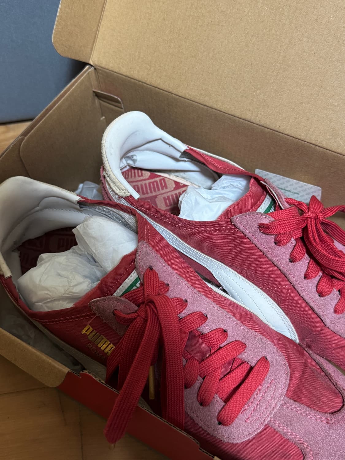 푸마 신상 로마 OG 나일론 클럽레드 265 상품이미지2