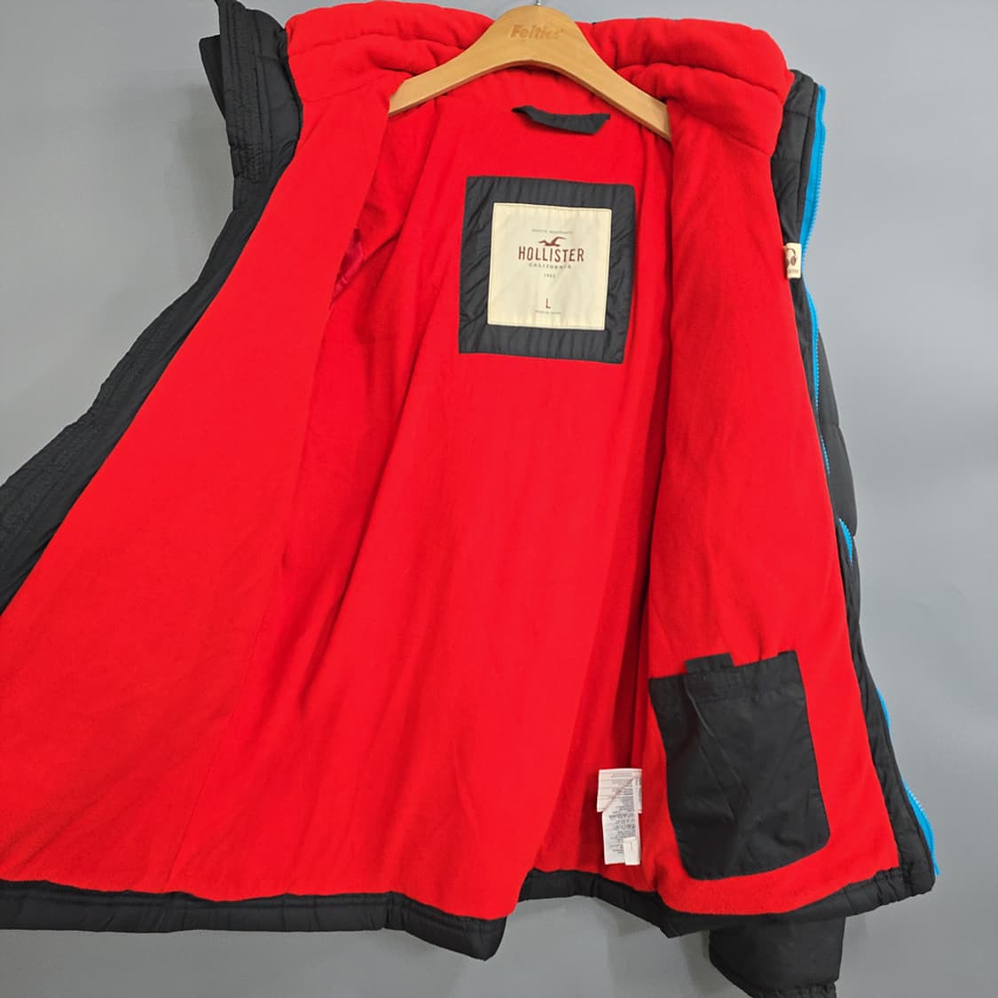 홀리스터(Hollister) 후드 패딩 점퍼 L 상품이미지6