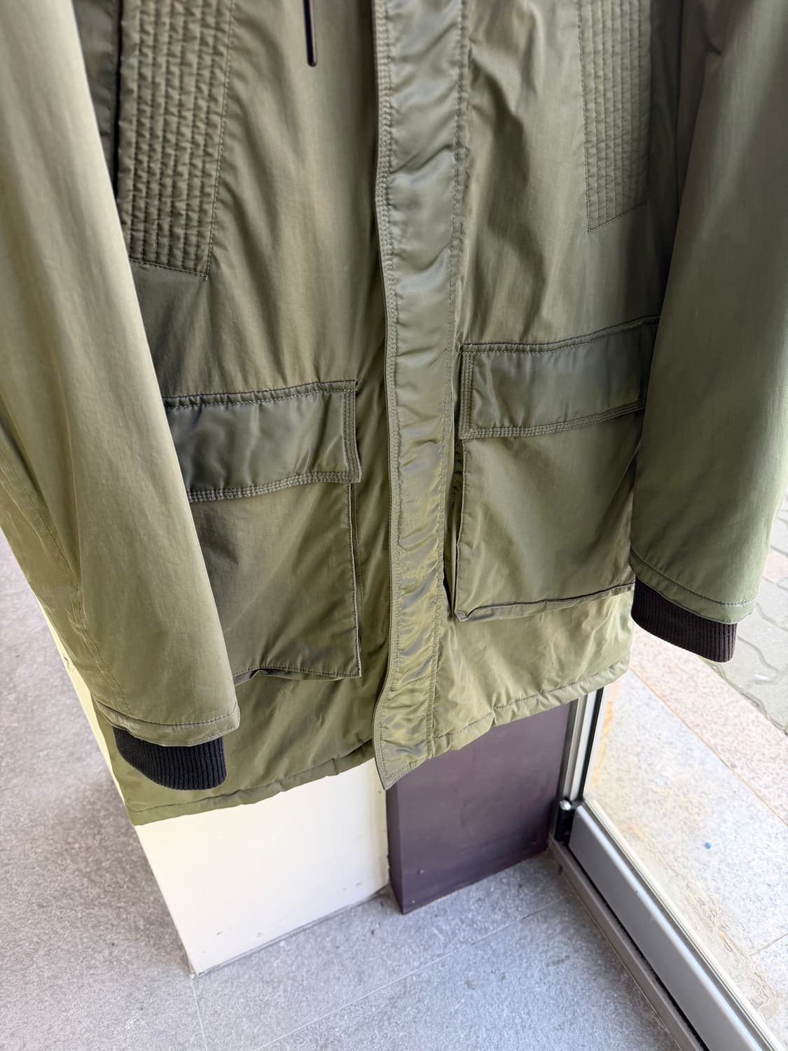 M/ 디젤 밀리터리 퍼 개파카 패딩자켓 상품이미지4