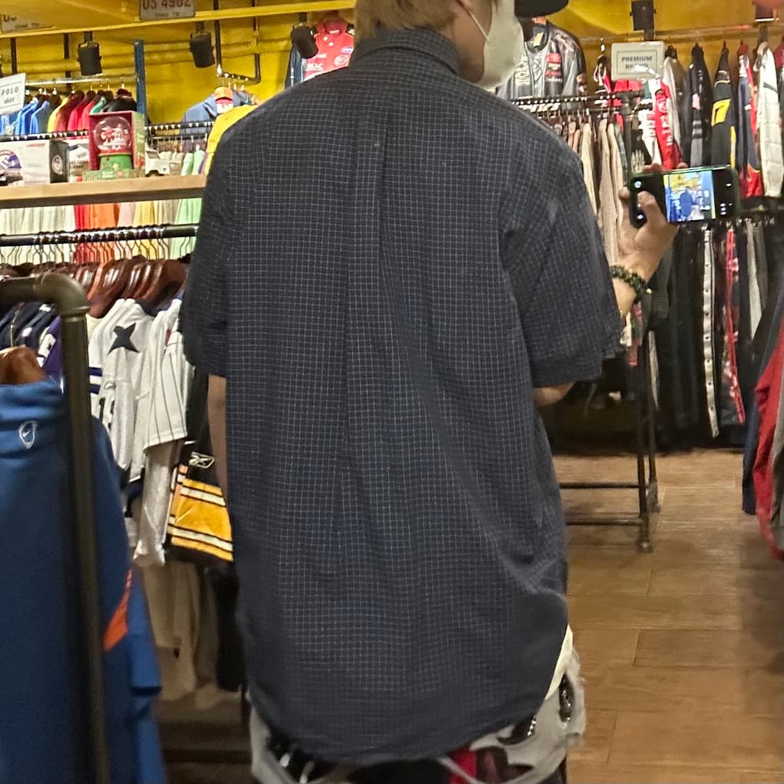 [HI] 폴로 랄프로렌 반팔 셔츠 네이비 상품이미지5