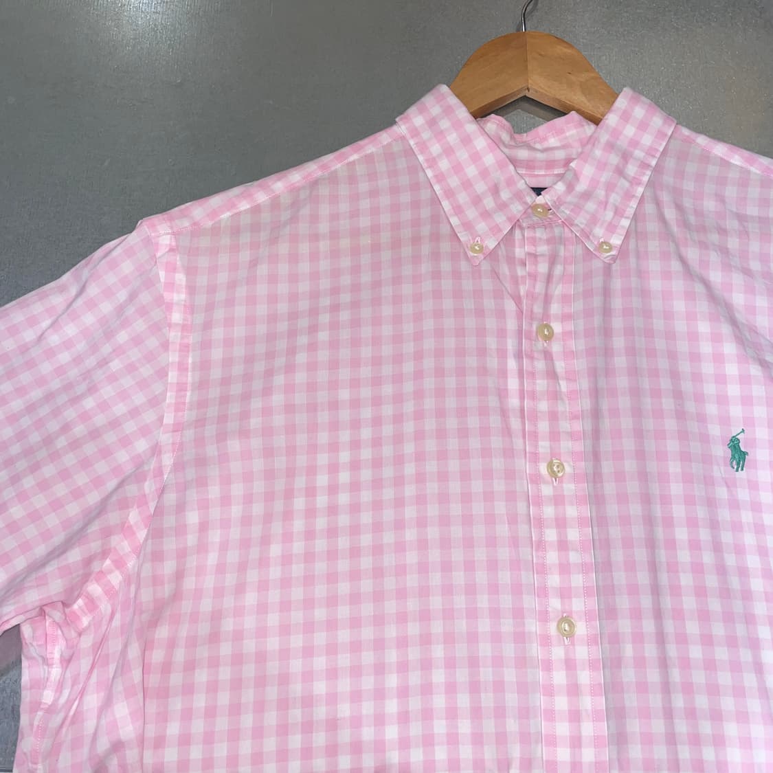 (XL) POLO 폴로 랄프로렌 체크 반팔 셔츠 상품이미지4