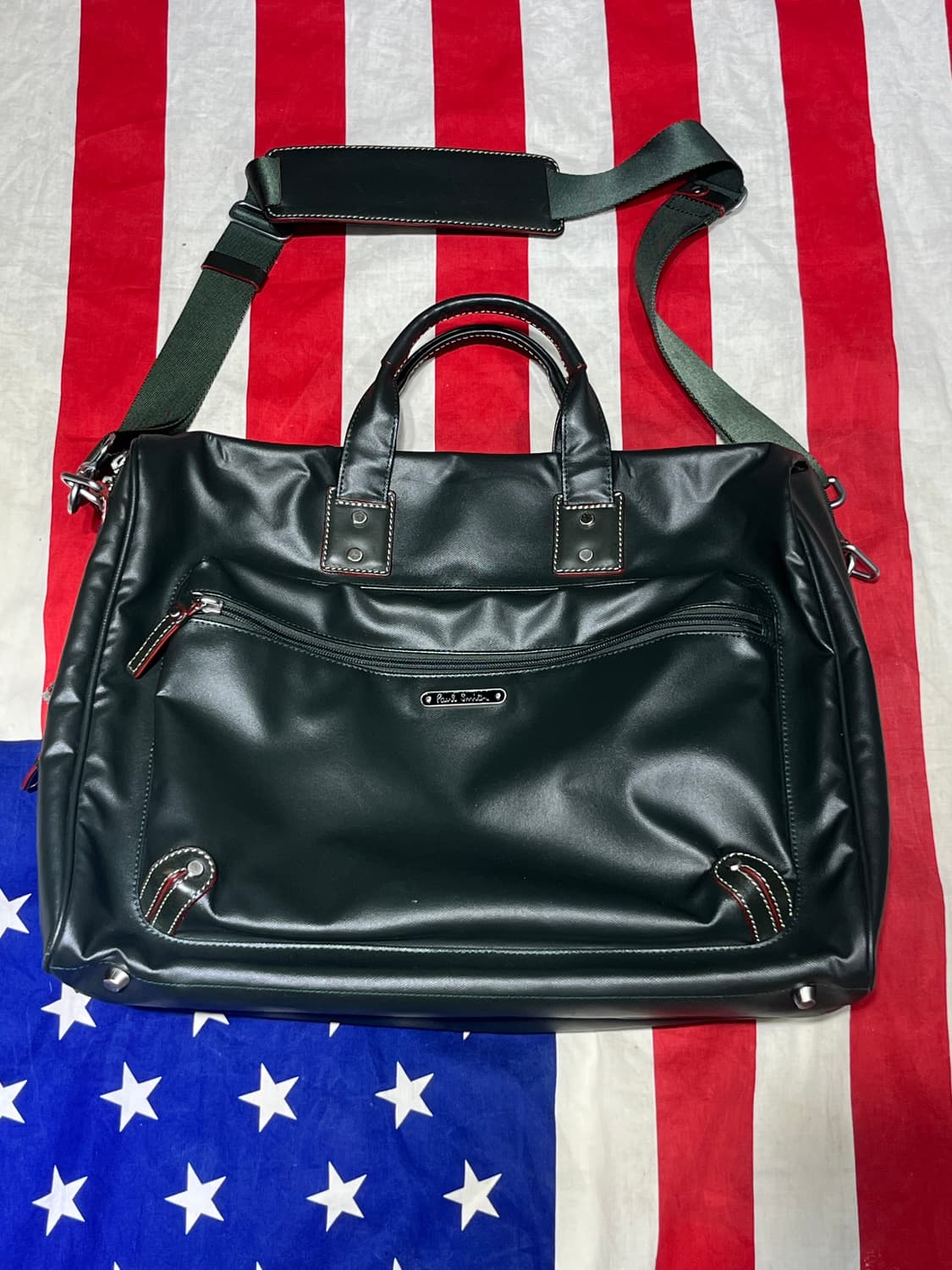 폴스미스 다크 그린 서류 가방 상품이미지1