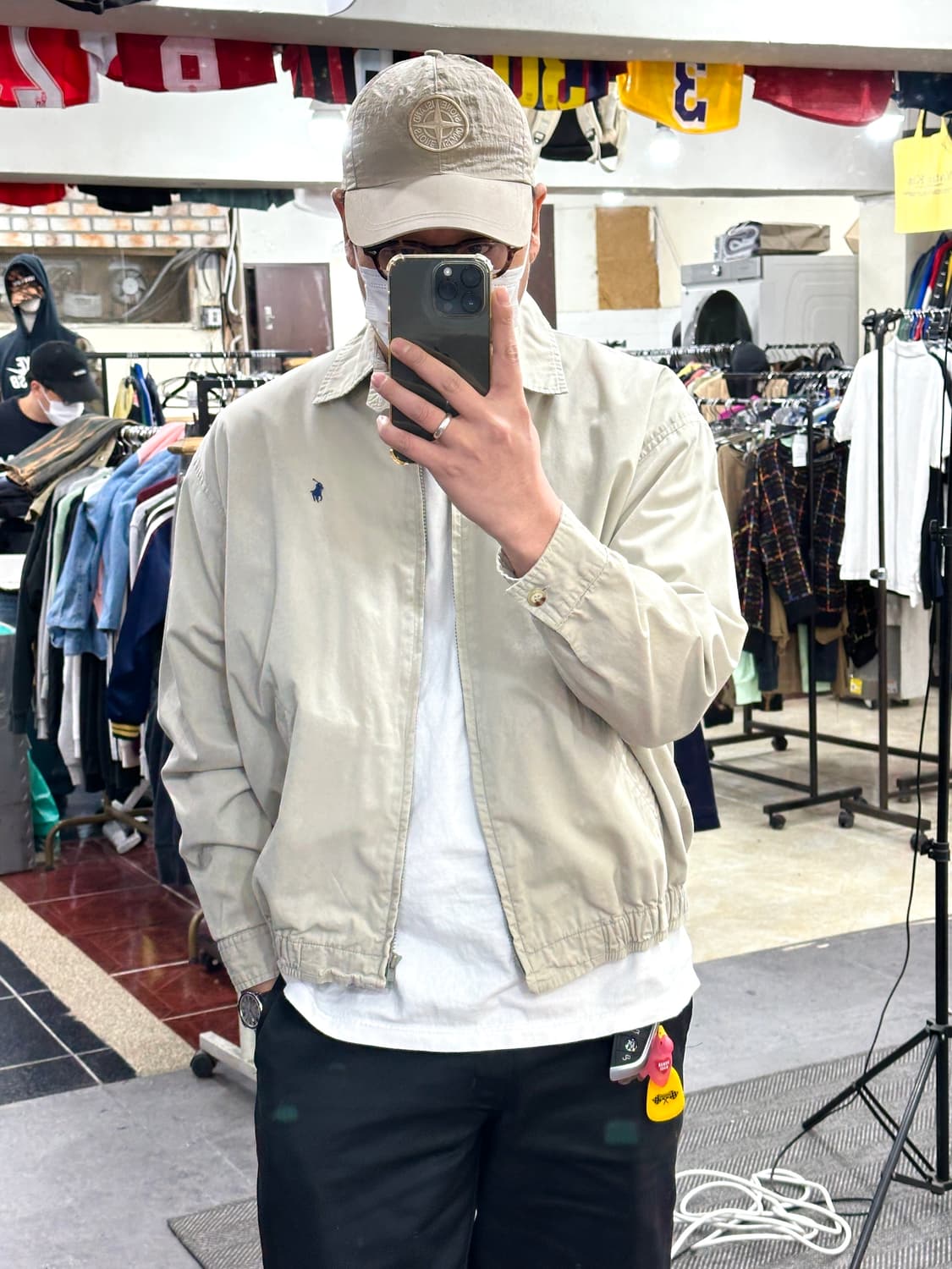  폴로 블루종 치노자켓 베이지 M 상품이미지6