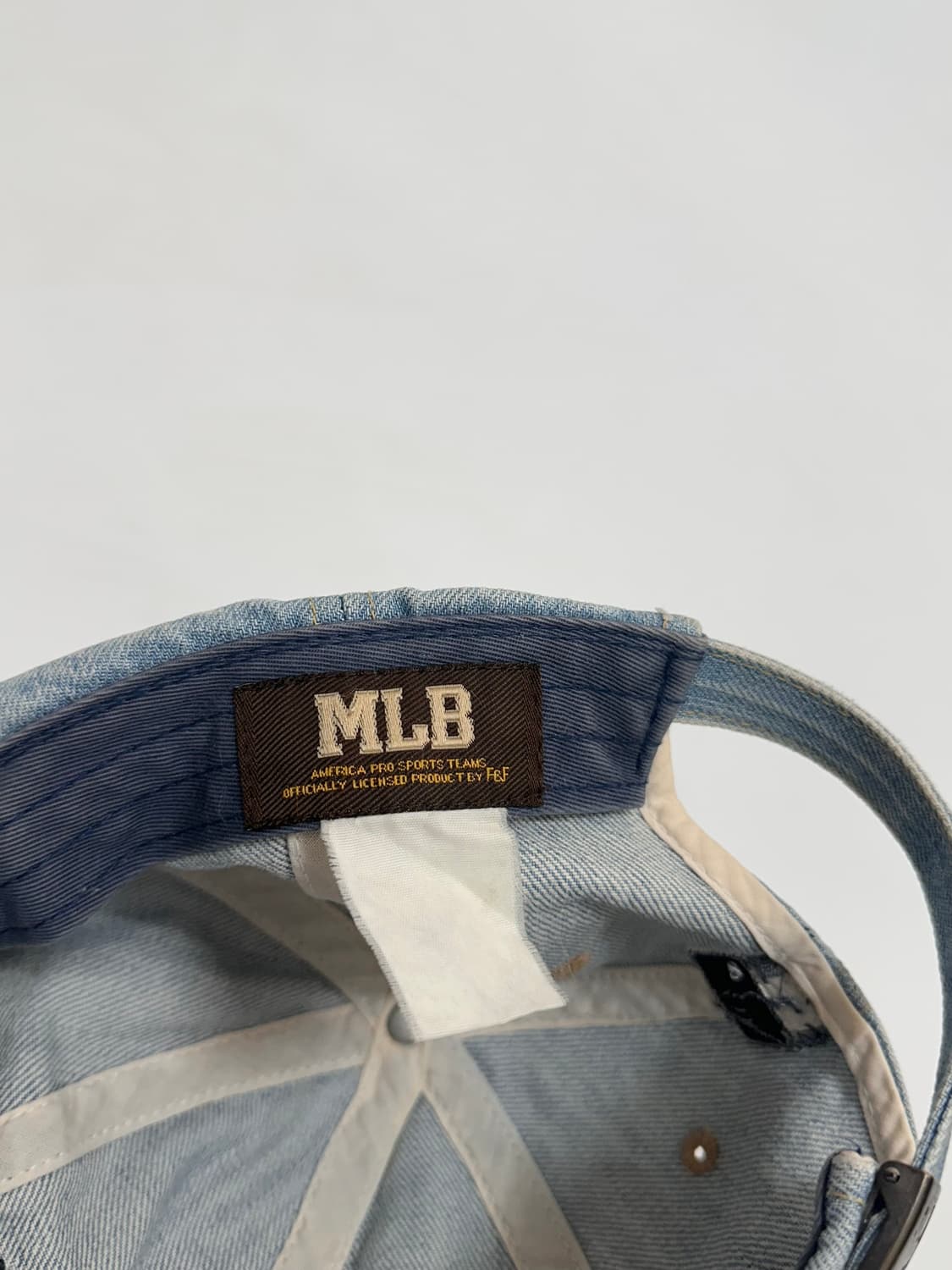 MLB 뉴욕양키즈 데님 볼캡 야구모자 상품이미지10