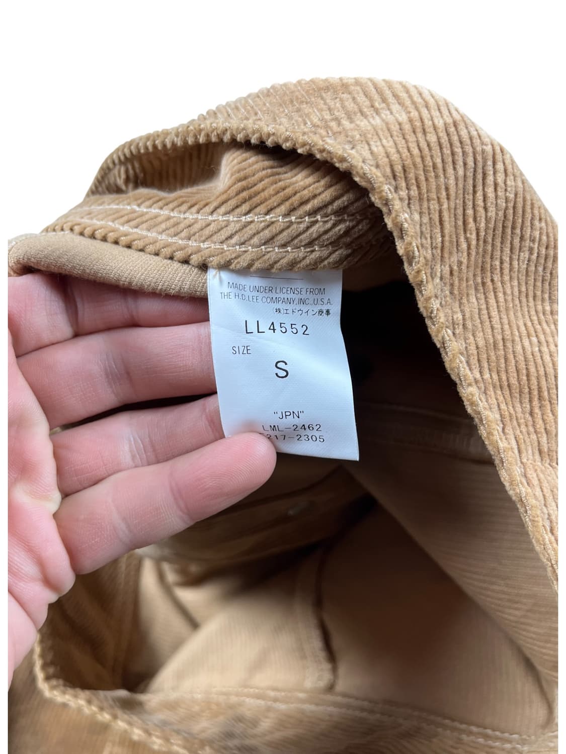 lee 골덴 베이지 스커트  상품이미지3