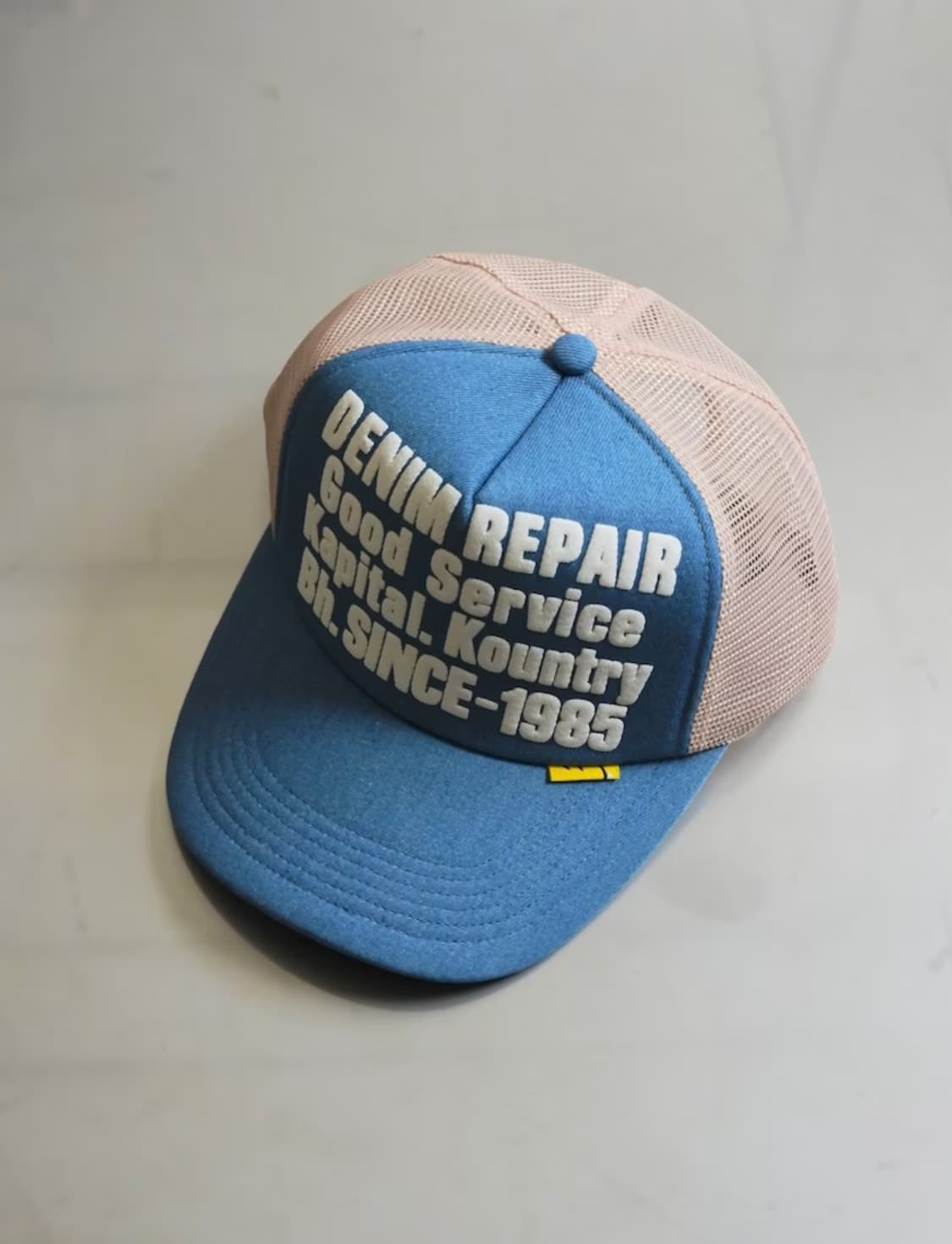 [새상품] 캐피탈 데님 트러커캡  상품이미지1