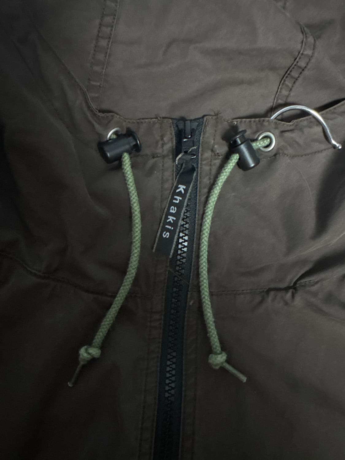 카키스 후디드 윈드 재킷 상품이미지3